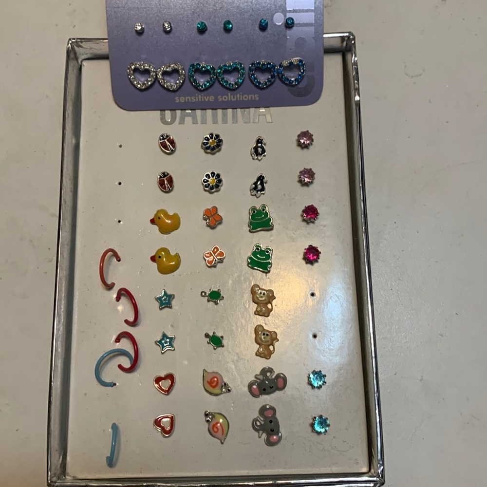 Stud earrings
